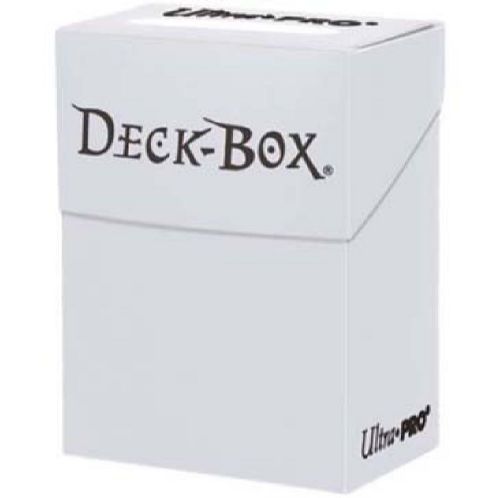White deck box for LCG cards